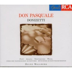 Donizetti - Don Pasquale - Popp, Araiza - Wallberg / 2 CD